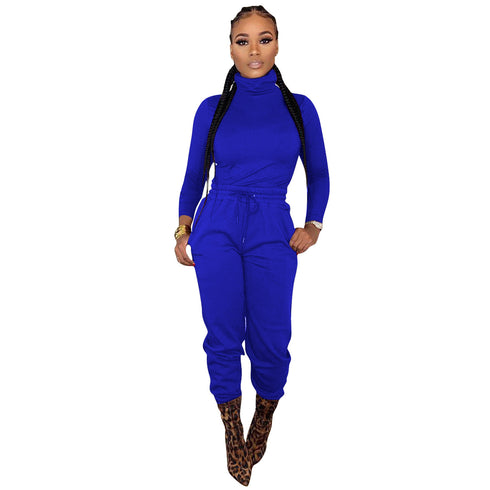Two Piece Outfits Women's Trousers Pant Set Loungewear Tracksuits