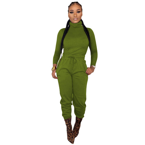 Two Piece Outfits Women's Trousers Pant Set Loungewear Tracksuits