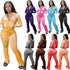 Two Piece Outfits for Women Velour Tracksuits Set