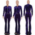 Two Piece Outfits for Women Velour Tracksuits Set