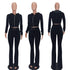 Two Piece Outfits for Women Velour Tracksuits Set