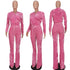 Two Piece Outfits for Women Velour Tracksuits Set