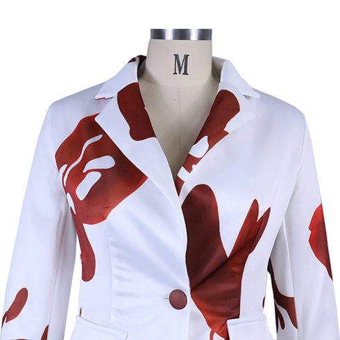 Two Pieces Outfits Pants Business Suit for Women