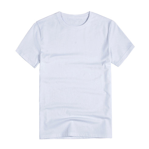 Unisex Cotton Plus Size T-shirt for Custom Logo