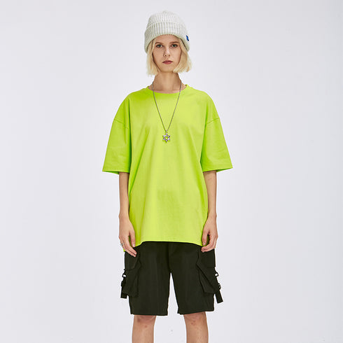 Unisex Everyday Basic Short Sleeve Plus Size T-Shirt