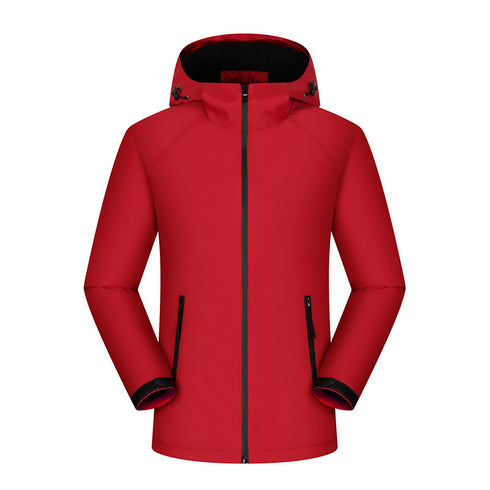 Unisex Fleece Hood Mountain Coat Jackets for Custom Logo