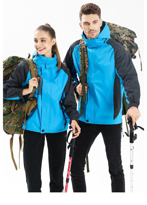 Unisex Lightweight Windbreaker Jacket with Hood