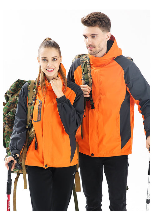 Unisex Lightweight Windbreaker Jacket with Hood