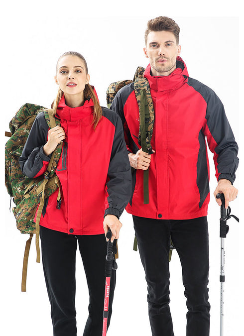 Unisex Lightweight Windbreaker Jacket with Hood