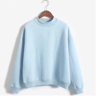 Unisex Long Sleeve Fleece Sweatshirt Plus Size Pullover