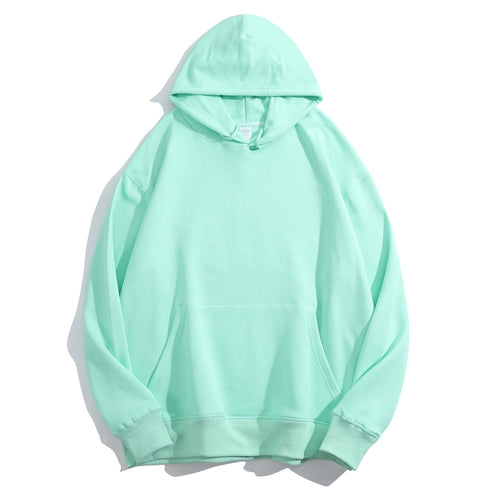 Unisex Longline Long Sleeve Fashion Athletic Hoodies