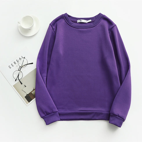 Unisex Plus Size Crew Neck Active Sweatshirt for Printing