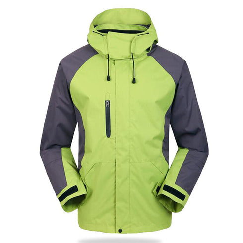 Unisex Rain Running Fleece Lined Warm Plus Size Jacket
