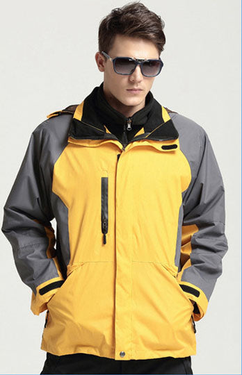 Unisex Rain Running Fleece Lined Warm Plus Size Jacket