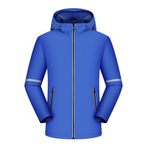 Unisex Reflective Rain Windproof Bike Jacket for Custom Logo