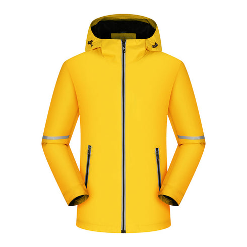 Unisex Reflective Rain Windproof Bike Jacket for Custom Logo
