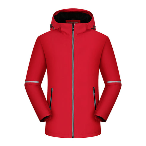 Unisex Reflective Rain Windproof Bike Jacket for Custom Logo