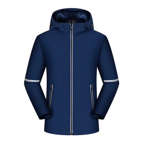 Unisex Reflective Rain Windproof Bike Jacket for Custom Logo