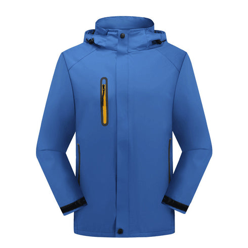 Unisex Running Windbreaker Waterproof Softshell Jacket