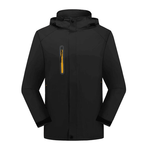 Unisex Running Windbreaker Waterproof Softshell Jacket