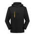 Unisex Running Windbreaker Waterproof Softshell Jacket