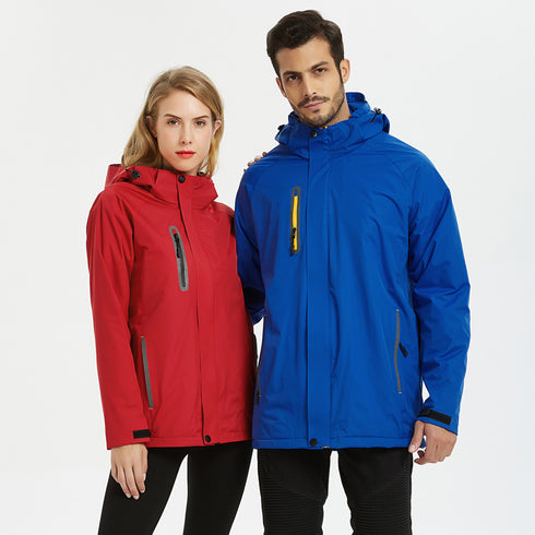 Unisex Running Windbreaker Waterproof Softshell Jacket