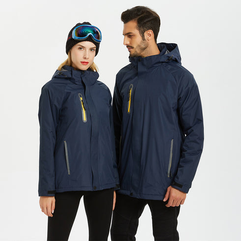 Unisex Running Windbreaker Waterproof Softshell Jacket