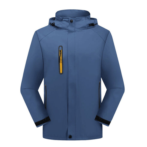 Unisex Running Windbreaker Waterproof Softshell Jacket