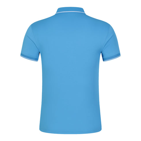 Unisex Short Sleeve Solid Cotton Polo Shirt