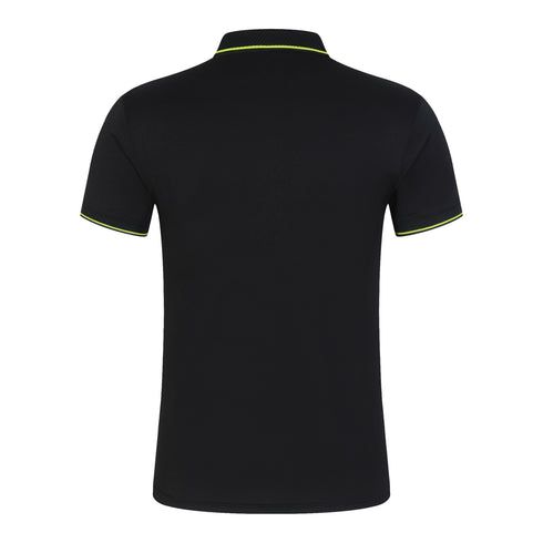 Unisex Short Sleeve Solid Cotton Polo Shirt