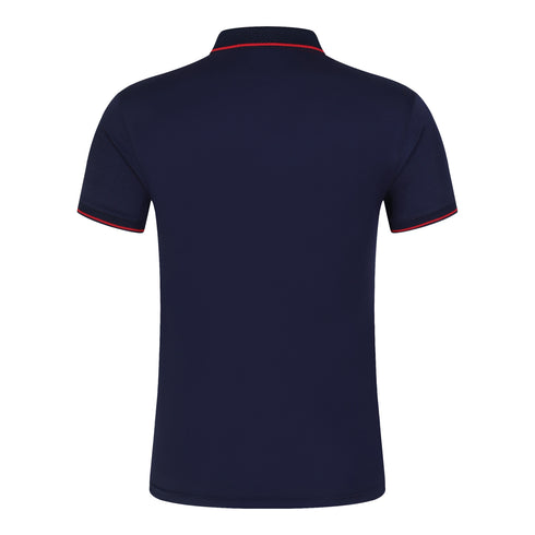 Unisex Short Sleeve Solid Cotton Polo Shirt