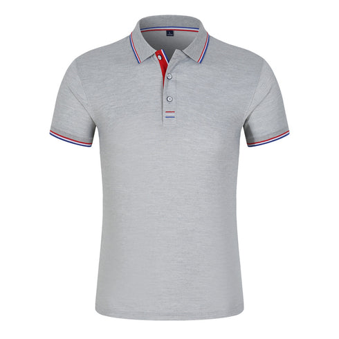 Unisex Short Sleeve Blank Spandex Cotton Polo Shirt