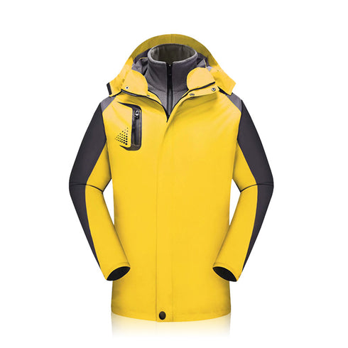 Unisex Ski Snow Fleece Plus Size Jacket with Hood for Custom Logo