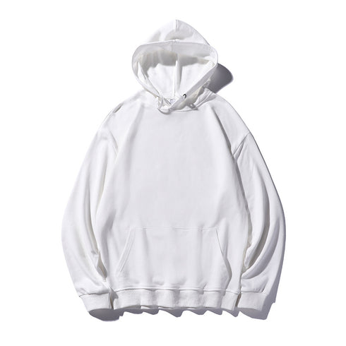 Unisex Solid Pullover Hoodies with Kanga Pocket