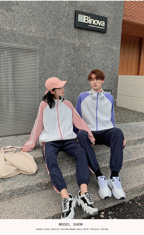 Unisex Plus Size Button Sportswear Baseball Jacket