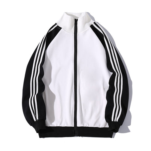 Unisex Plus Size Button Sportswear Baseball Jacket