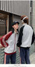 Unisex Plus Size Button Sportswear Baseball Jacket