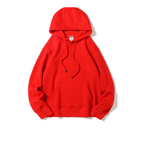 Plus Size Unisex Fleece Hoodie for Custom Logo