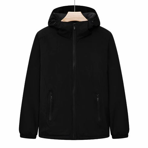 Unisex Warm Fleece Insulated Hiking Plus Size Jacket