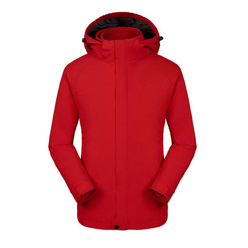 Unisex Winter Warm Snow Jacket with Removable Hooded
