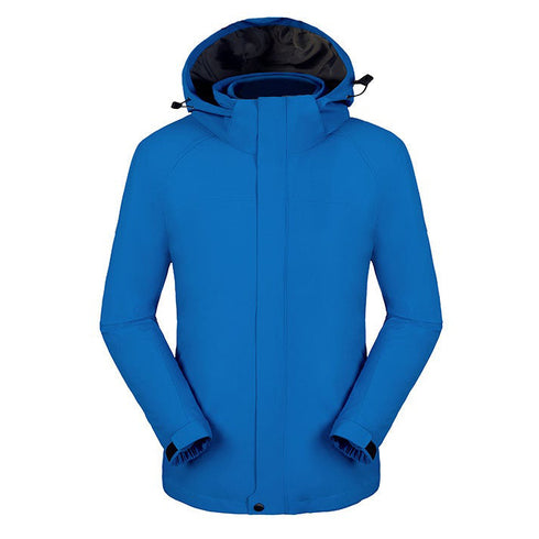 Unisex Winter Warm Snow Jacket with Removable Hooded