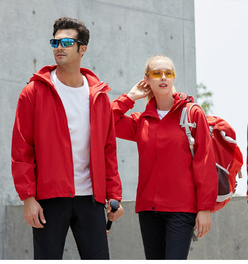 Unisex Winter Warm Snow Jacket with Removable Hooded