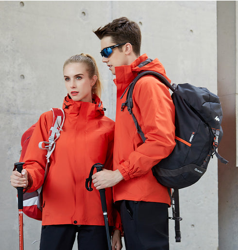 Unisex Winter Warm Snow Jacket with Removable Hooded