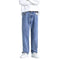 Men's Loose Fit Straight Wide Leg Denim Jeans
