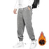 Men's Drawstring Workout Plus Size Basic Jogger Fleece Pants