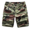 Fashion Men's Camo Durable Summer Cargo Shorts