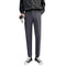 Men's Casual Straight Fit Pleat-Front Dress Pants