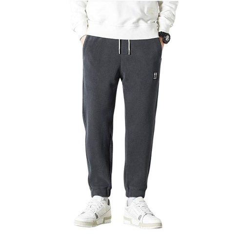 Men's Plus Size Fleece Joggers for Men Drawstring Sweatpants