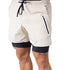 Men's Workout Athletic Jogger with Compression Liner