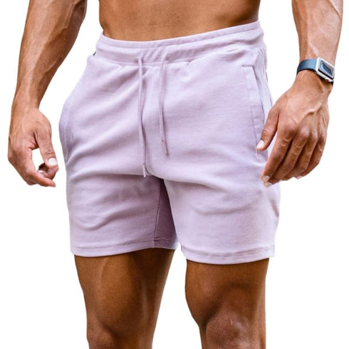Men's Cotton Athletic Workout Running Training Fashion Shorts